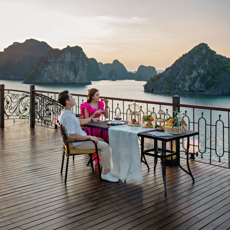 애프터눈 티 선셋