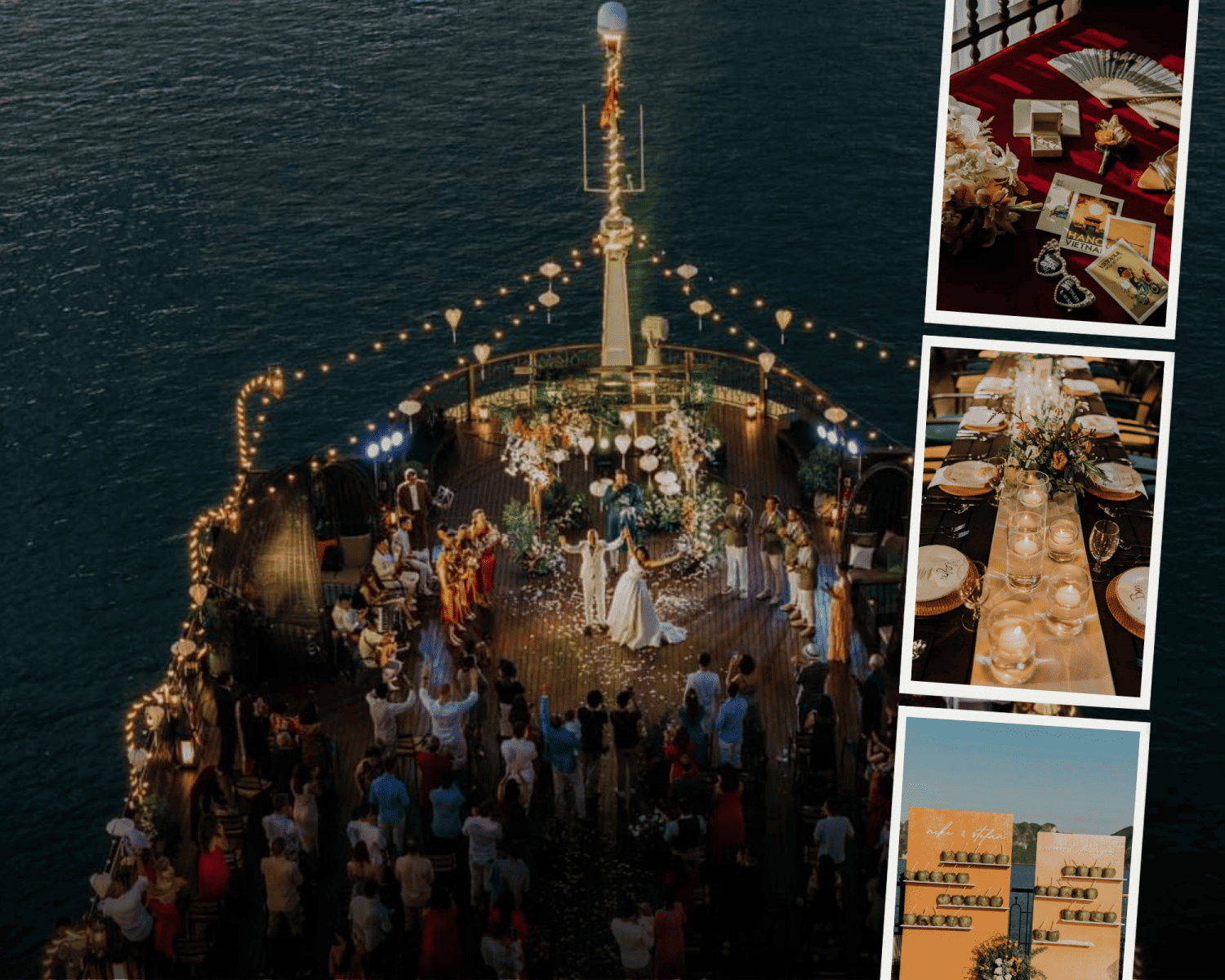 하롱베이 웨딩 크루즈